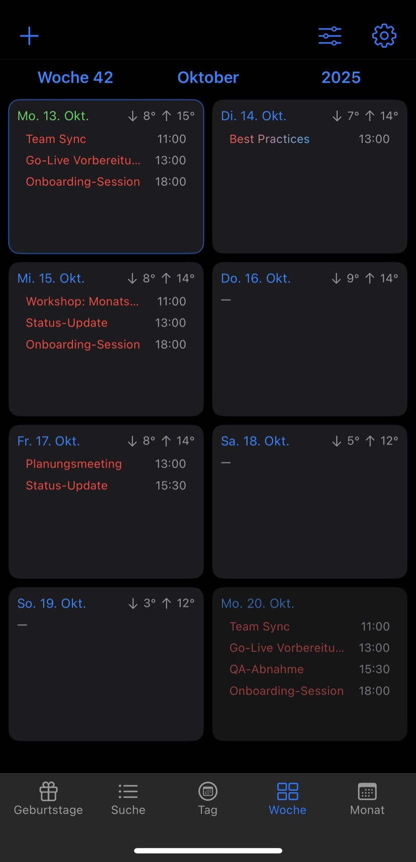 Brightcal Screenshot