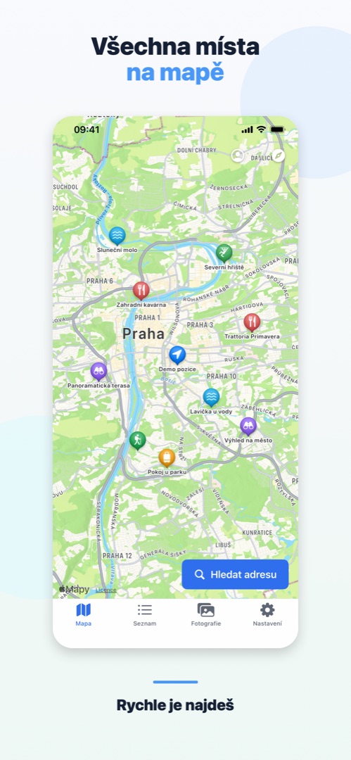 Placebook - Moje místa 1