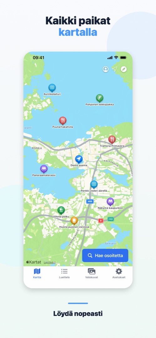 Placebook - Omat paikat 1