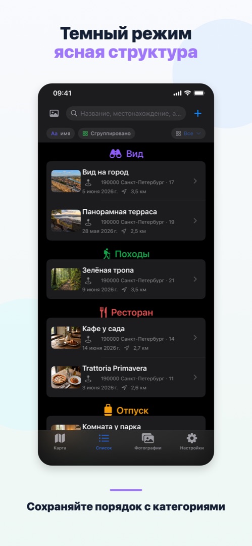 Placebook - Мои места 5