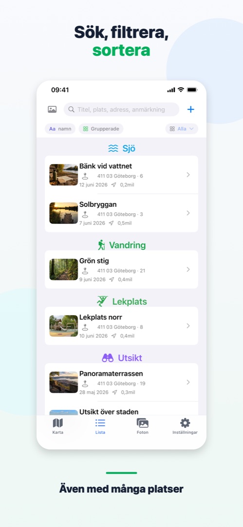 Placebook - Mina platser 2