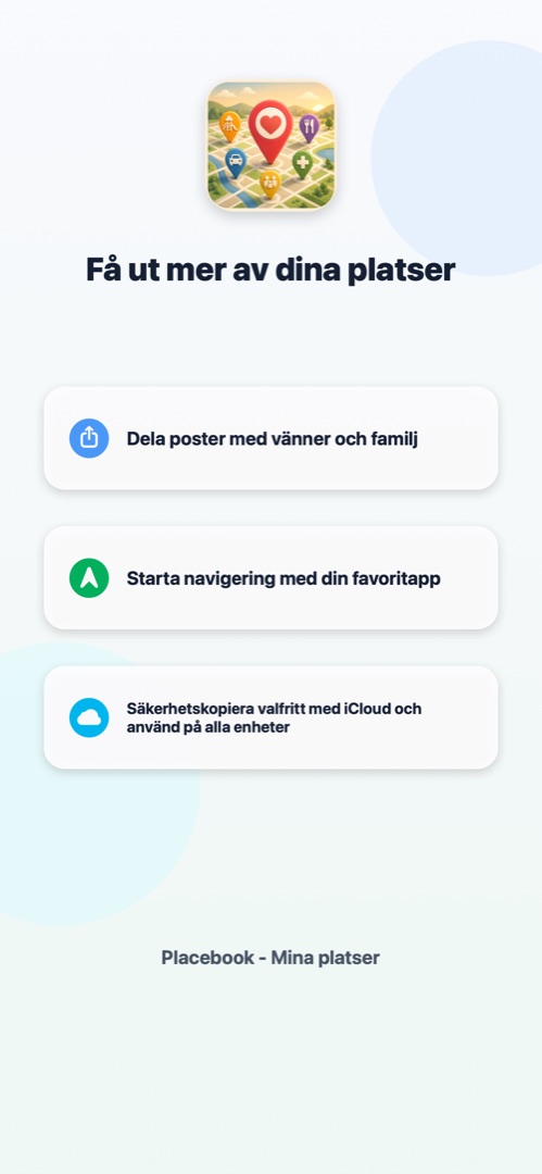 Placebook - Mina platser 8