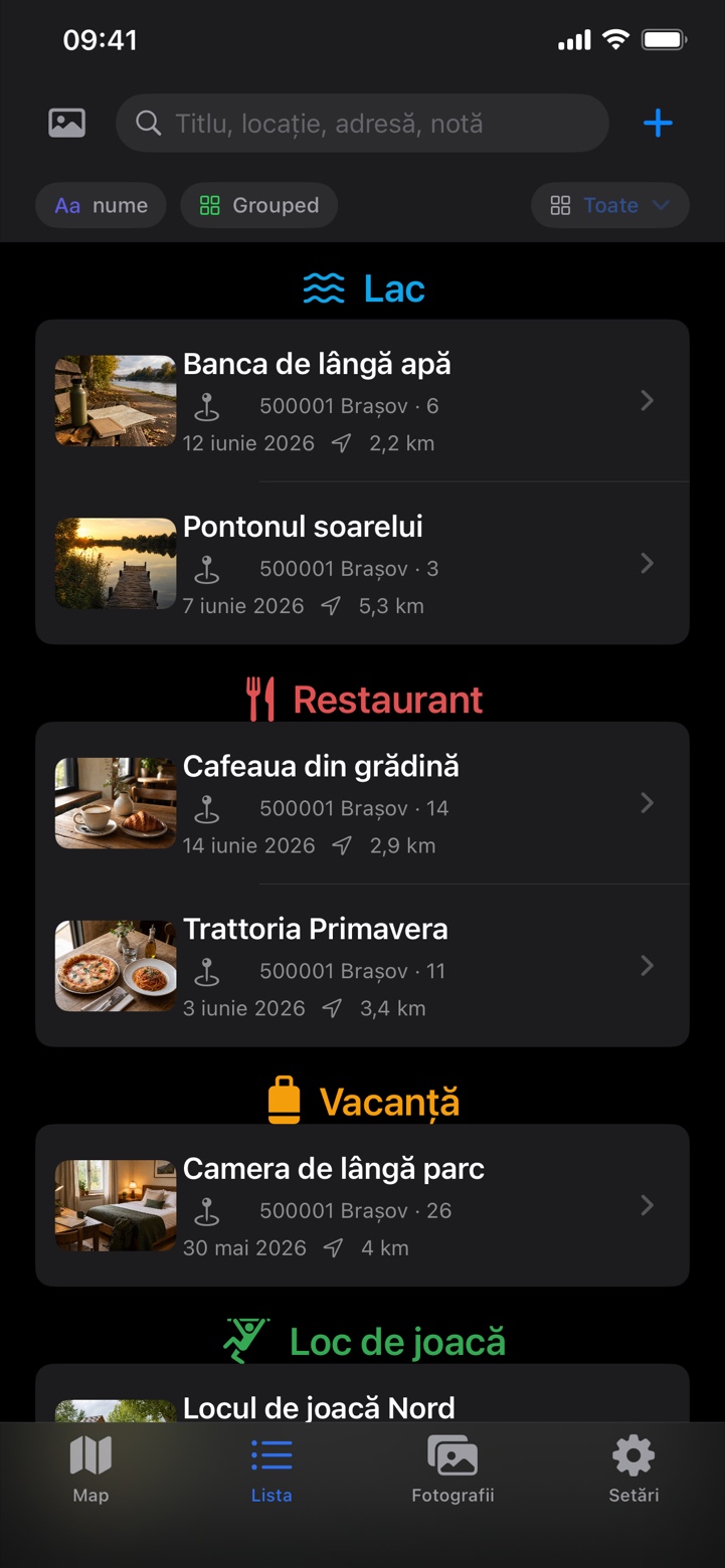 Placebook - Locurile mele Screenshot
